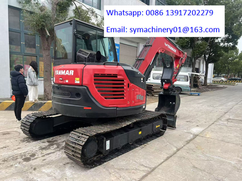 Yanmar Vio 80 - Kāpurķēžu ekskavators: foto 4 Yanmar Vio 80 - Kāpurķēžu ekskavators: foto 4