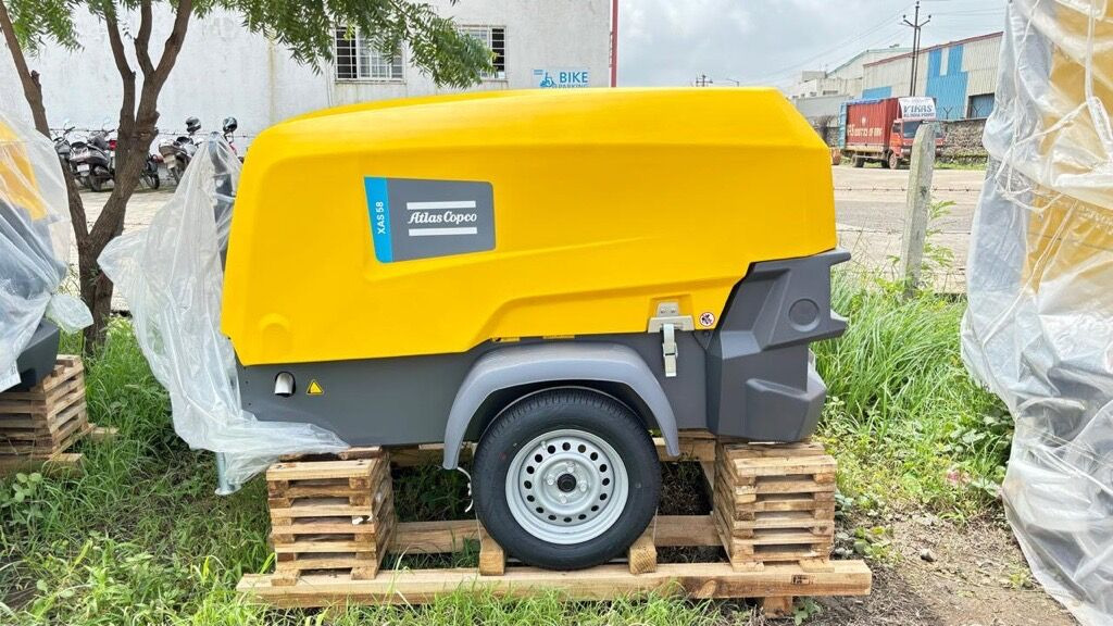 New Atlas Copco XAS 58 mobile compressor - Gaisa kompresors: foto 1 New Atlas Copco XAS 58 mobile compressor - Gaisa kompresors: foto 1