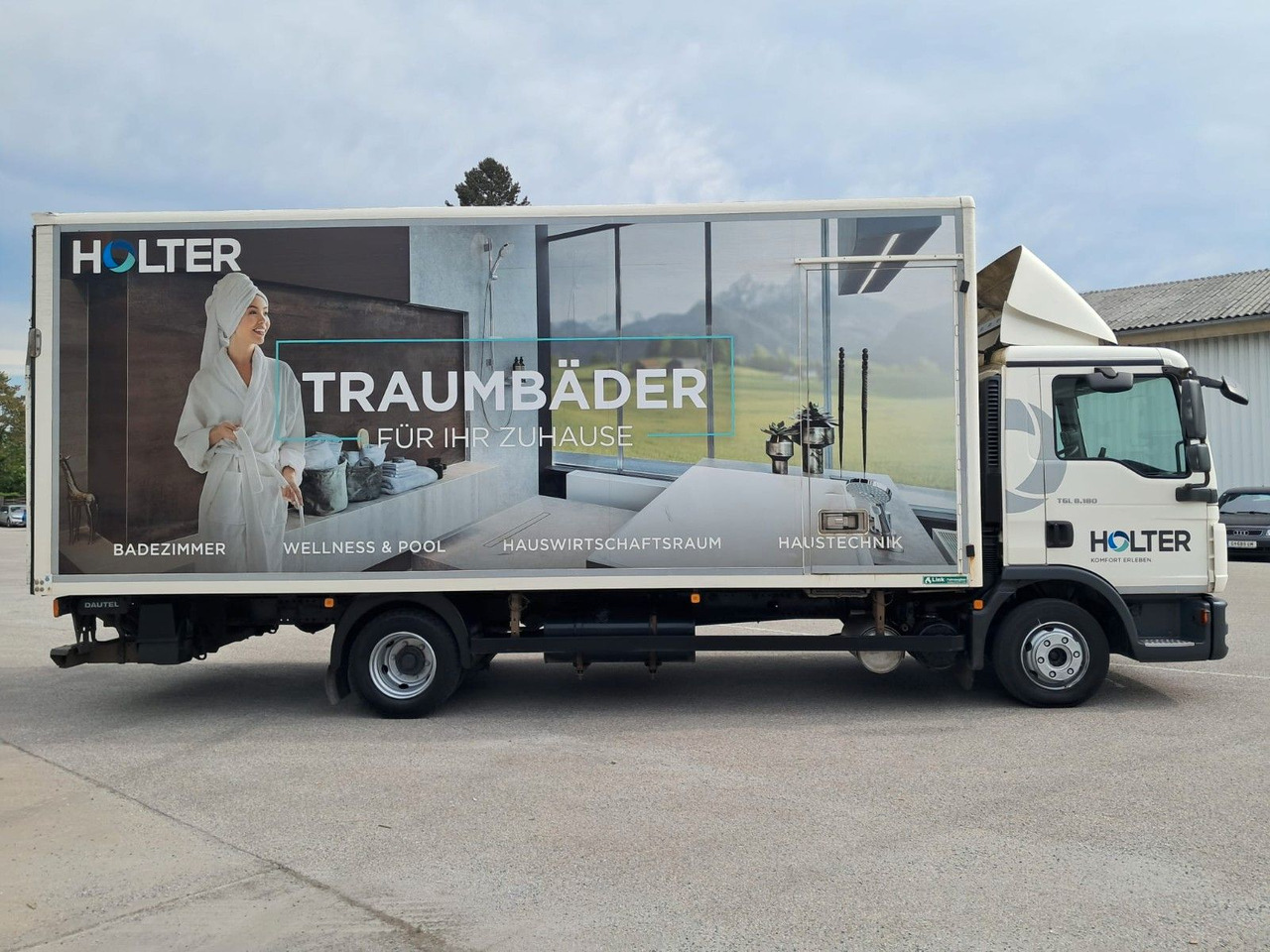 MAN TGL 8.180 Koffer mit LBW | Klima | Diff. | Tempo - Kravas automašīna ar slēgto virsbūvi: foto 4 MAN TGL 8.180 Koffer mit LBW | Klima | Diff. | Tempo - Kravas automašīna ar slēgto virsbūvi: foto 4