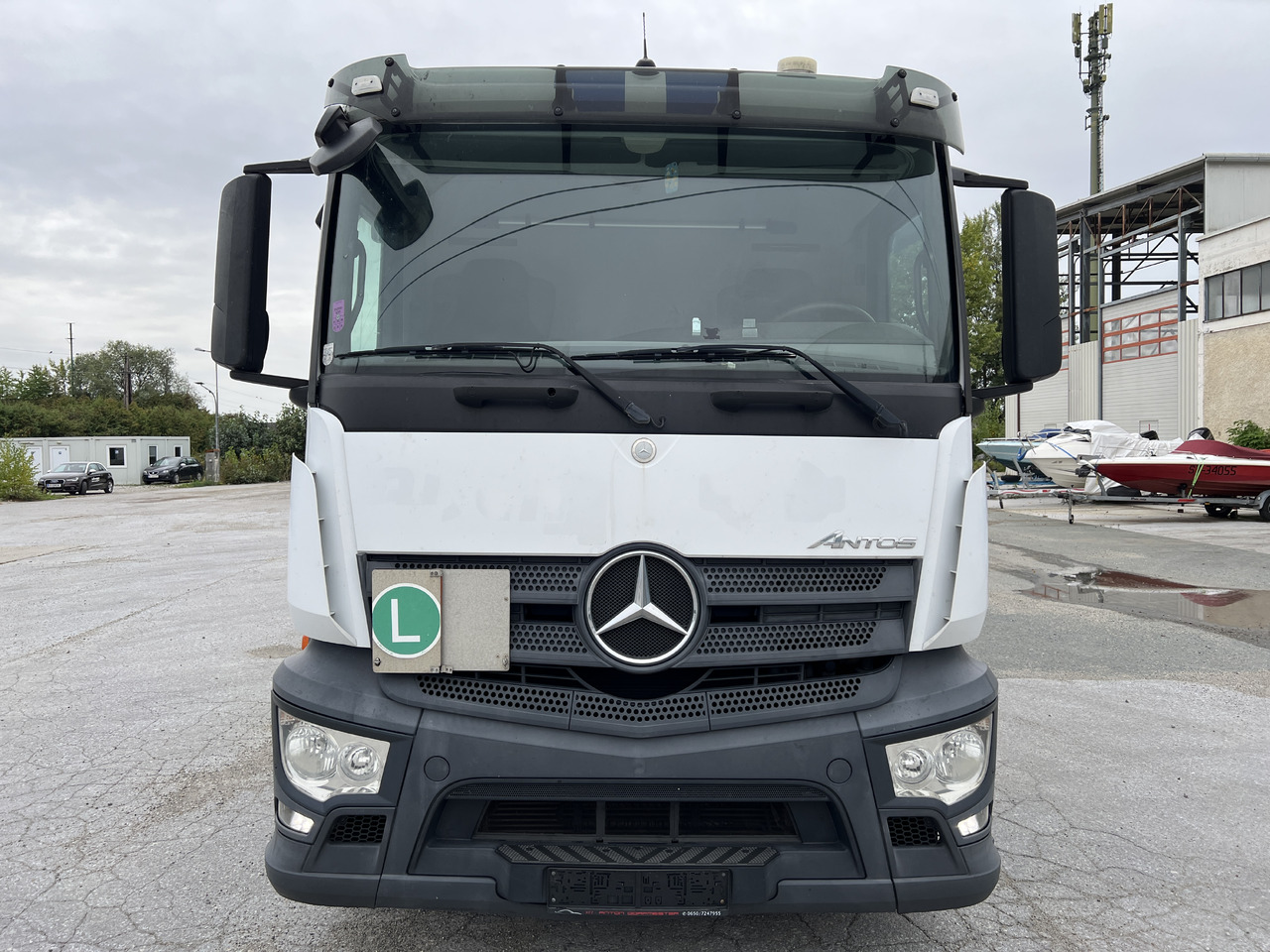 Kravas automašīna dzērienu pārvadāšanai pārvadāšana dzērienu MERCEDES-BENZ ANTOS 18.30 L automatische Seitenladung | LBW | Klima | Tempomat: foto 17