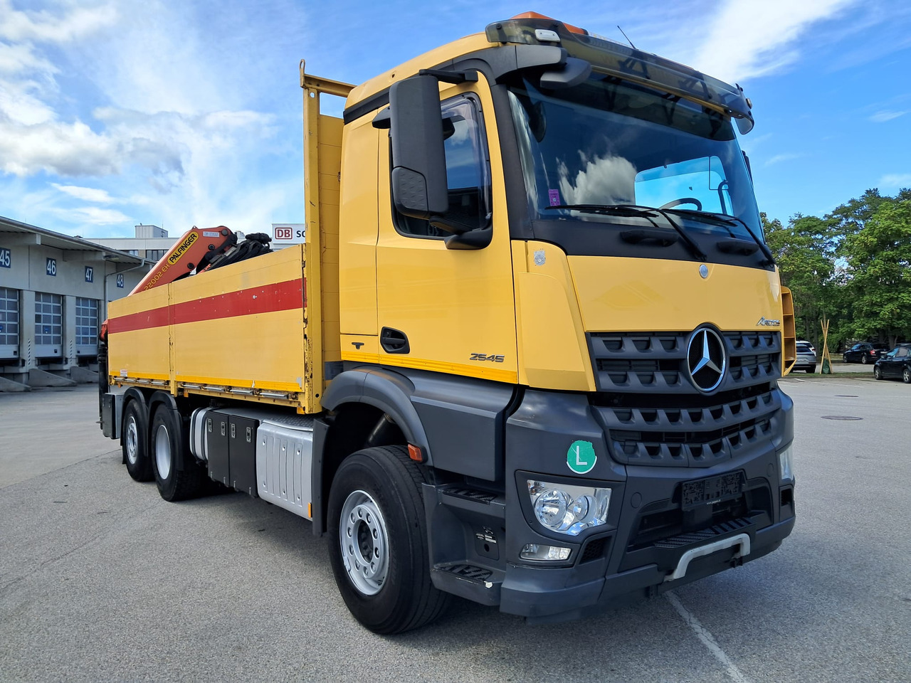 MERCEDES-BENZ Arocs 2545 | Palfinger PK 22002 | Klima | Retarder | Euro 6 - Bortu kravas automašīna/ Platforma, Kravas auto ar manipulatoru: foto 2 MERCEDES-BENZ Arocs 2545 | Palfinger PK 22002 | Klima | Retarder | Euro 6 - Bortu kravas automašīna/ Platforma, Kravas auto ar manipulatoru: foto 2