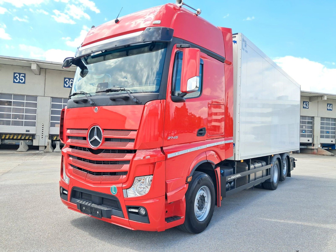 Mercedes-Benz Actros 2745 Kühlkoff | Standklima/heiz | Liftach - Kravas automašīna refrižerators: foto 1 Mercedes-Benz Actros 2745 Kühlkoff | Standklima/heiz | Liftach - Kravas automašīna refrižerators: foto 1