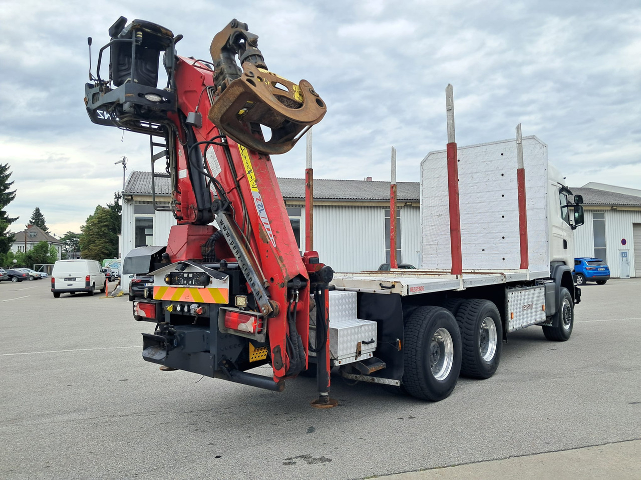 SCANIA G 490 6x6 Blatt-Blatt | Klima | Schaltgetriebe | Euro 6 | Penz-Kran 12Z | - Kokvedējs, Kravas auto ar manipulatoru: foto 5 SCANIA G 490 6x6 Blatt-Blatt | Klima | Schaltgetriebe | Euro 6 | Penz-Kran 12Z | - Kokvedējs, Kravas auto ar manipulatoru: foto 5