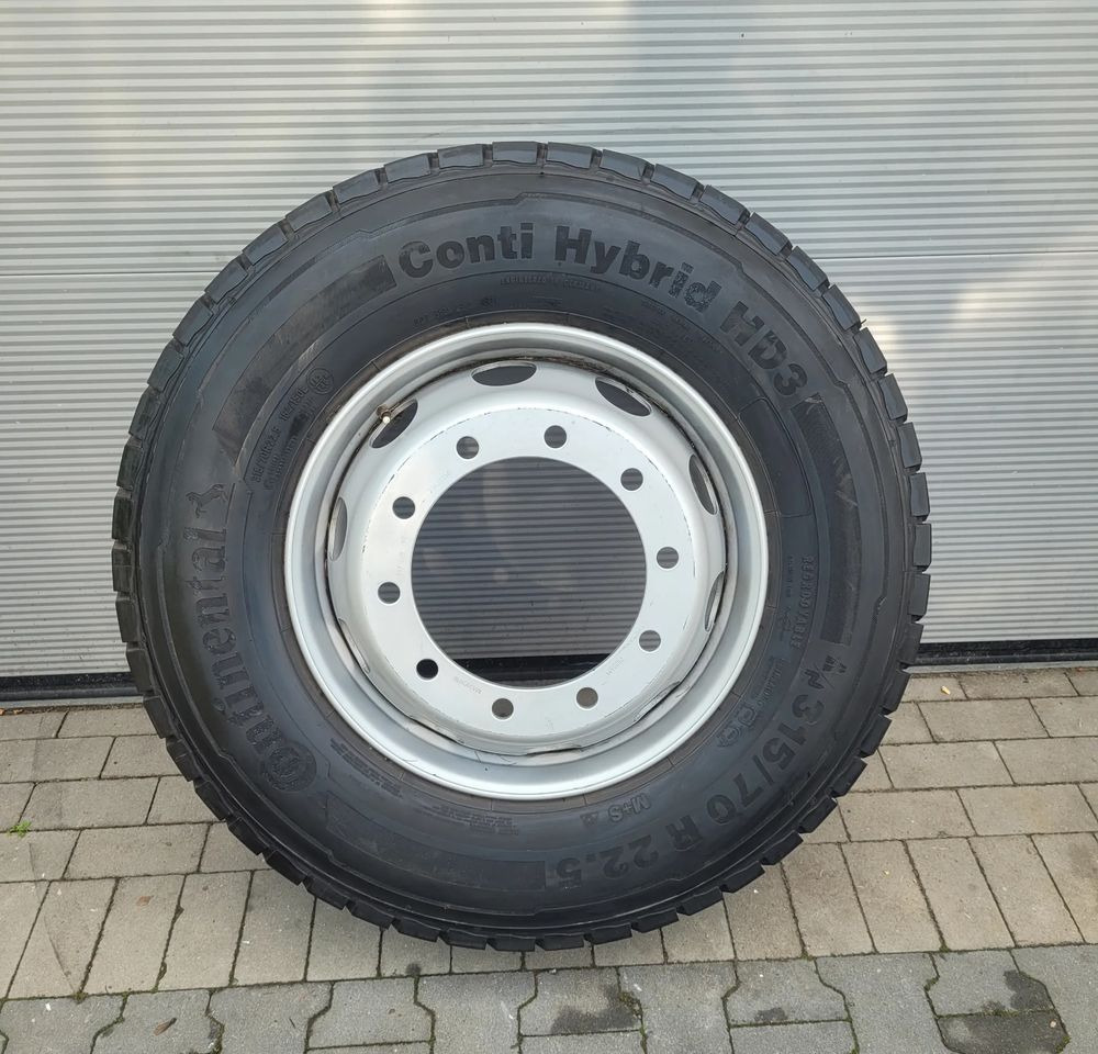 KOŁO CONTINENTAL CONTI HYBRID HD3 315/70R22.5 FELGA 9.00 - Riepas un diski - Kravas automašīna: foto 1 KOŁO CONTINENTAL CONTI HYBRID HD3 315/70R22.5 FELGA 9.00 - Riepas un diski - Kravas automašīna: foto 1