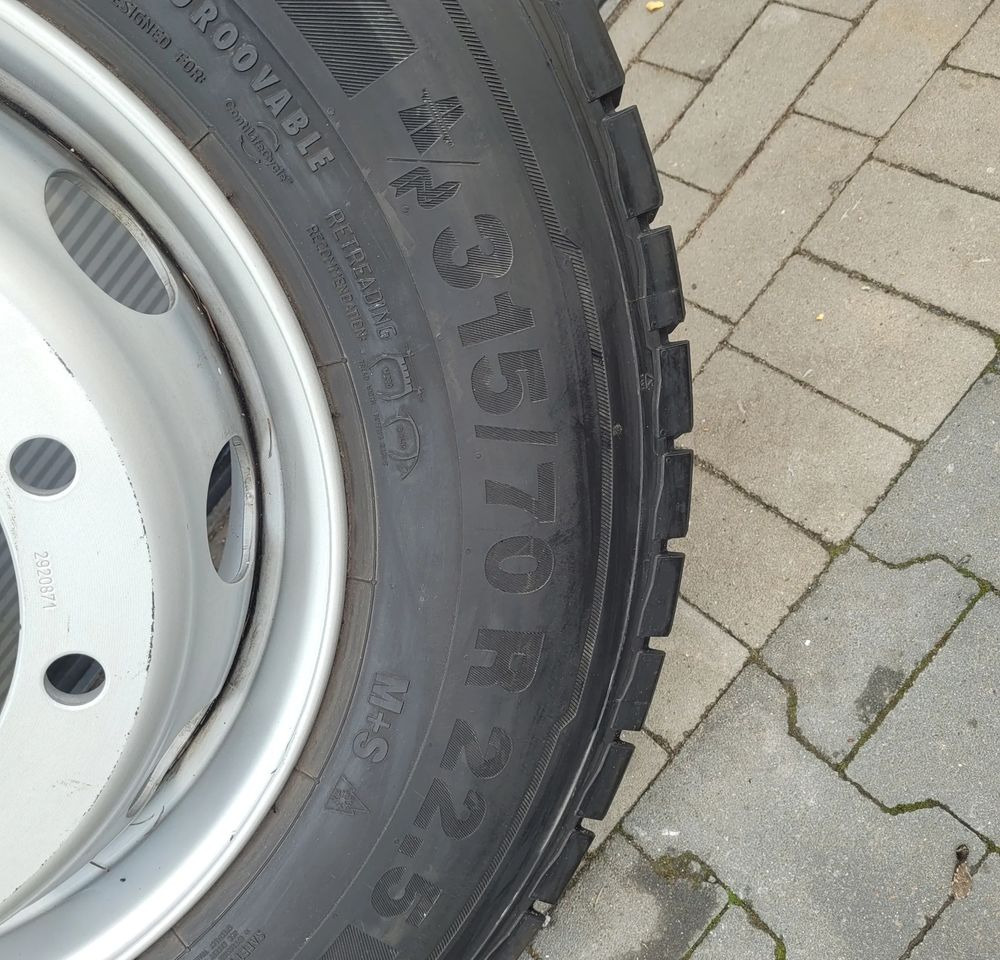 KOŁO CONTINENTAL CONTI HYBRID HD3 315/70R22.5 FELGA 9.00 - Riepas un diski - Kravas automašīna: foto 3 KOŁO CONTINENTAL CONTI HYBRID HD3 315/70R22.5 FELGA 9.00 - Riepas un diski - Kravas automašīna: foto 3