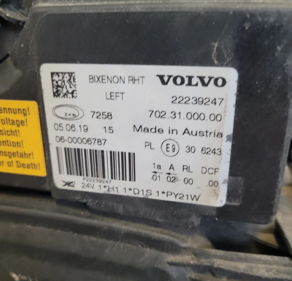 LAMPA BI XENON VOLVO FH4 22239247 - Gaismas/ Apgaismojums - Kravas automašīna: foto 4 LAMPA BI XENON VOLVO FH4 22239247 - Gaismas/ Apgaismojums - Kravas automašīna: foto 4