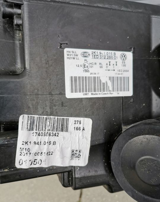 LAMPA PRZÓD VW CEDDY LEWA 2K1.9.I - Tuvās gaismas: foto 4 LAMPA PRZÓD VW CEDDY LEWA 2K1.9.I - Tuvās gaismas: foto 4