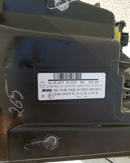 Lampy MERCEDES ACTROS Mp4 Antos ORYGINAŁ - Tuvās gaismas: foto 3 Lampy MERCEDES ACTROS Mp4 Antos ORYGINAŁ - Tuvās gaismas: foto 3