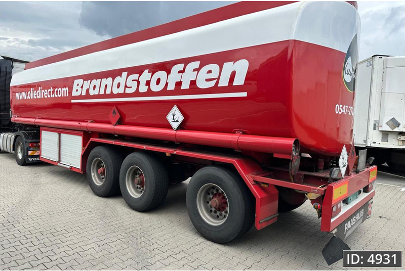 Burg BPO 16-28 / Fuel tanker / 47400L / 5 Comp / ADR, ADR - Puspiekabe cisterna: foto 2 Burg BPO 16-28 / Fuel tanker / 47400L / 5 Comp / ADR, ADR - Puspiekabe cisterna: foto 2