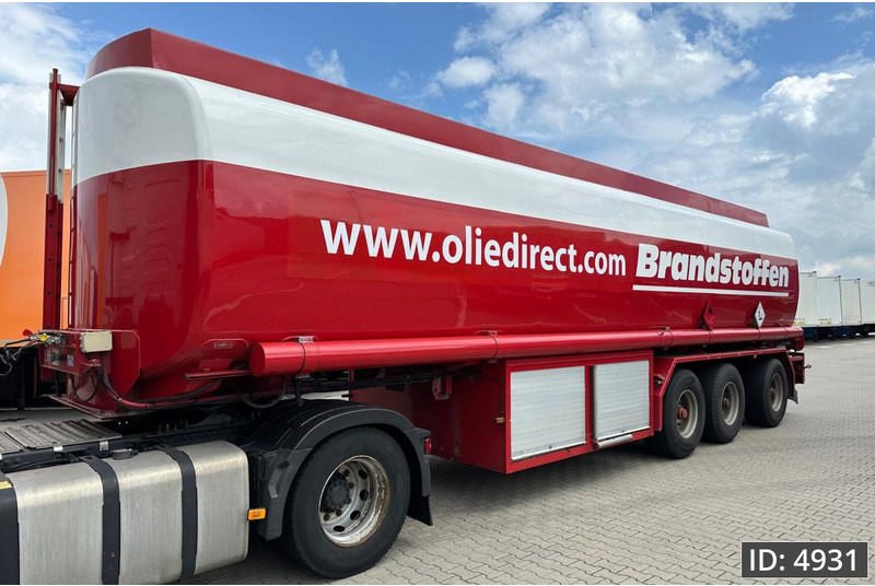 Burg BPO 16-28 / Fuel tanker / 47400L / 5 Comp / ADR, ADR - Puspiekabe cisterna: foto 1 Burg BPO 16-28 / Fuel tanker / 47400L / 5 Comp / ADR, ADR - Puspiekabe cisterna: foto 1