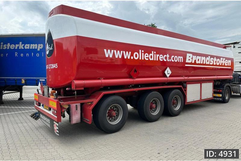 Burg BPO 16-28 / Fuel tanker / 47400L / 5 Comp / ADR, ADR - Puspiekabe cisterna: foto 3 Burg BPO 16-28 / Fuel tanker / 47400L / 5 Comp / ADR, ADR - Puspiekabe cisterna: foto 3