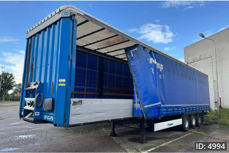 Krone SD / 5 Pieces / Sideboards / Drum brakes - Tenta puspiekabe: foto 1 Krone SD / 5 Pieces / Sideboards / Drum brakes - Tenta puspiekabe: foto 1