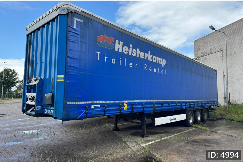 Krone SD / 5 Pieces / Sideboards / Drum brakes - Tenta puspiekabe: foto 2 Krone SD / 5 Pieces / Sideboards / Drum brakes - Tenta puspiekabe: foto 2