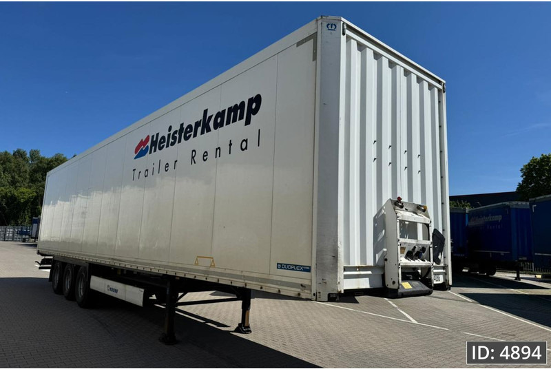Krone SD / BPW Drum / Double stock - Puspiekabe slēgtā virsbūve: foto 4 Krone SD / BPW Drum / Double stock - Puspiekabe slēgtā virsbūve: foto 4