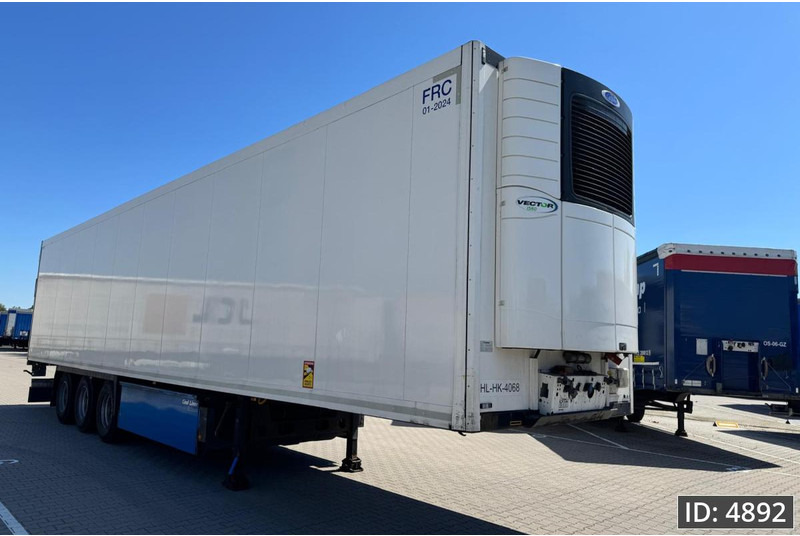 Krone SD / Carrier Vector 1550 / Palletbox / BPW Drum - Puspiekabe refrižerators: foto 4 Krone SD / Carrier Vector 1550 / Palletbox / BPW Drum - Puspiekabe refrižerators: foto 4
