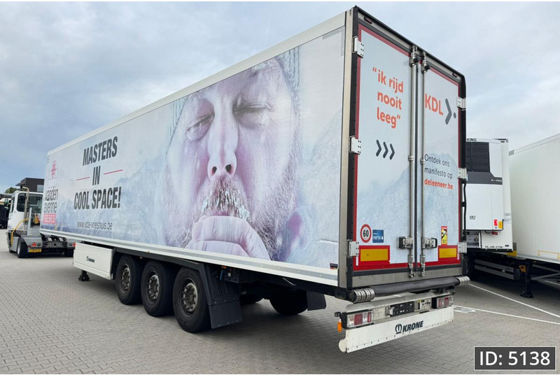 Krone SD / Disk brakes / Palletbox / Vector 1550 - Puspiekabe refrižerators: foto 2 Krone SD / Disk brakes / Palletbox / Vector 1550 - Puspiekabe refrižerators: foto 2