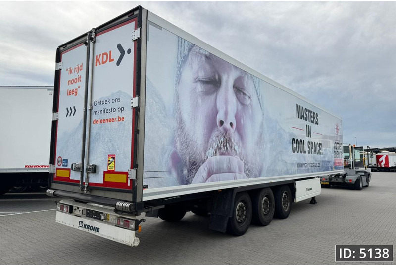 Krone SD / Disk brakes / Palletbox / Vector 1550 - Puspiekabe refrižerators: foto 3 Krone SD / Disk brakes / Palletbox / Vector 1550 - Puspiekabe refrižerators: foto 3