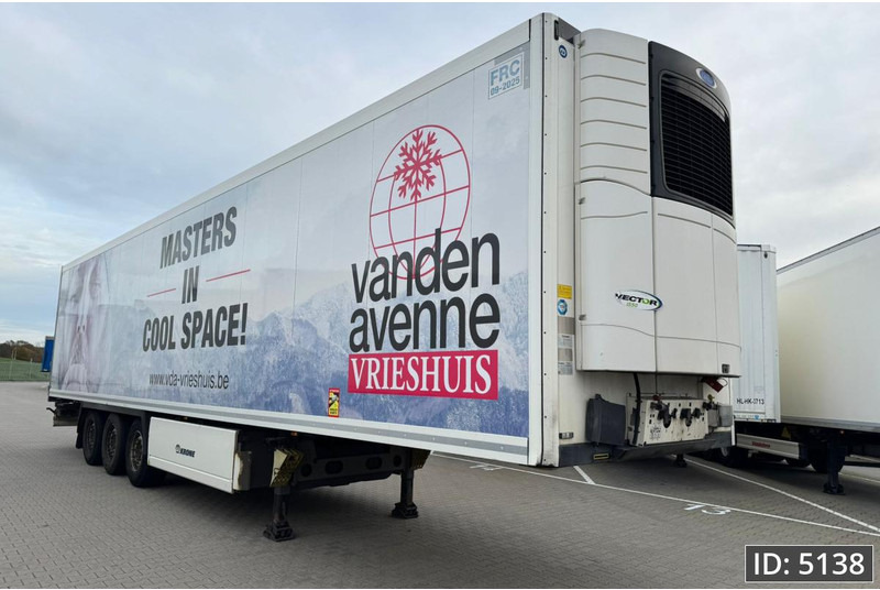 Krone SD / Disk brakes / Palletbox / Vector 1550 - Puspiekabe refrižerators: foto 4 Krone SD / Disk brakes / Palletbox / Vector 1550 - Puspiekabe refrižerators: foto 4