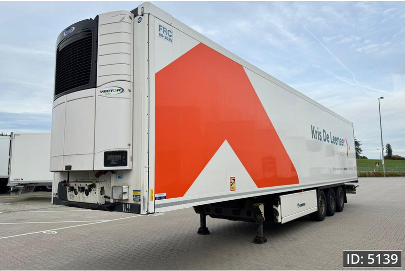 Krone SD / Disk brakes / Palletbox / Vector 1550 - Puspiekabe refrižerators: foto 1 Krone SD / Disk brakes / Palletbox / Vector 1550 - Puspiekabe refrižerators: foto 1