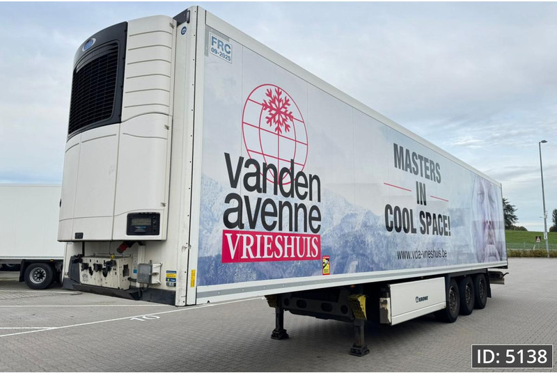 Krone SD / Disk brakes / Palletbox / Vector 1550 - Puspiekabe refrižerators: foto 1 Krone SD / Disk brakes / Palletbox / Vector 1550 - Puspiekabe refrižerators: foto 1