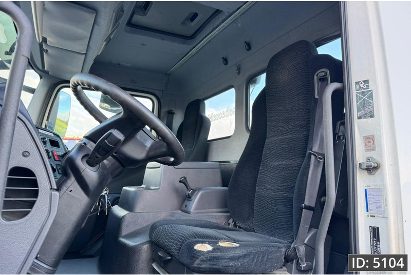 Konteineru vedējs/ Kravas automašīna ar noņemamā virsbūve Mercedes-Benz Atego 1318 Day Cab, Euro 6, / BDF / DHOLLANDIA 2000KG: foto 7