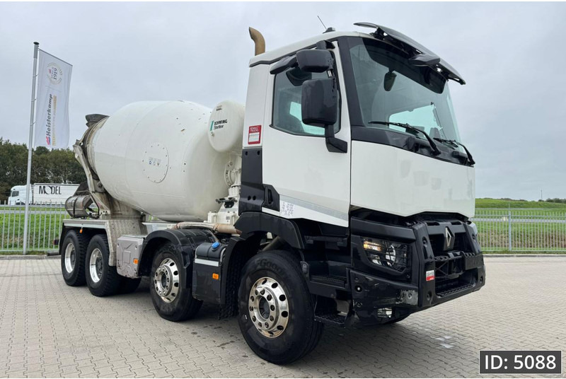 Renault C480 Day Cab, Euro 6, 8x4 / Full steel / 9m3 / TOP!! - Betonvedējs: foto 4 Renault C480 Day Cab, Euro 6, 8x4 / Full steel / 9m3 / TOP!! - Betonvedējs: foto 4