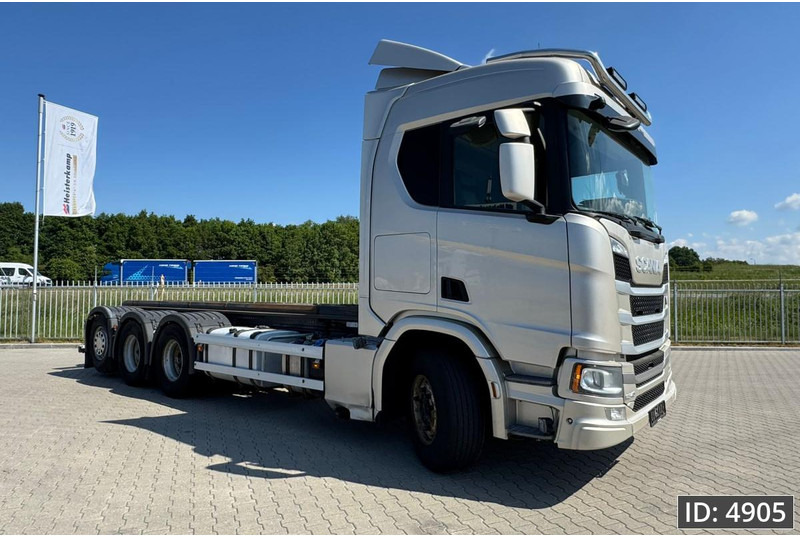 Scania R540 Topline, Euro 6, / 8x4 / Lift axle / frame 7.4 m - Šasija kravas automašīna: foto 4 Scania R540 Topline, Euro 6, / 8x4 / Lift axle / frame 7.4 m - Šasija kravas automašīna: foto 4