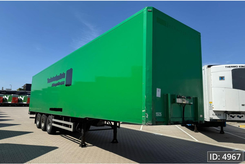 Van Eck PT-3 / BPW Drum / Roll up door - Puspiekabe slēgtā virsbūve: foto 5 Van Eck PT-3 / BPW Drum / Roll up door - Puspiekabe slēgtā virsbūve: foto 5