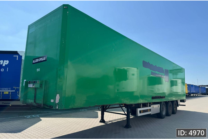Van Eck PT-3 / BPW Drum / Roll up door - Puspiekabe slēgtā virsbūve: foto 1 Van Eck PT-3 / BPW Drum / Roll up door - Puspiekabe slēgtā virsbūve: foto 1