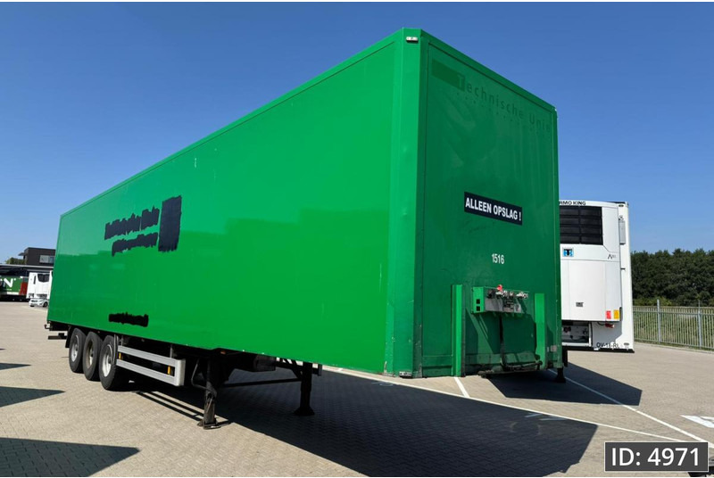 Van Eck PT-3 / BPW Drum / Roll up door - Puspiekabe slēgtā virsbūve: foto 4 Van Eck PT-3 / BPW Drum / Roll up door - Puspiekabe slēgtā virsbūve: foto 4