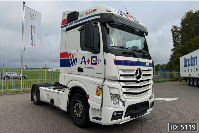 Mercedes-Benz Actros 1845 GigaSpace, Euro 6, / Fridge / 2 Tanks / 3 Pieces - Vilcējs: foto 4 Mercedes-Benz Actros 1845 GigaSpace, Euro 6, / Fridge / 2 Tanks / 3 Pieces - Vilcējs: foto 4