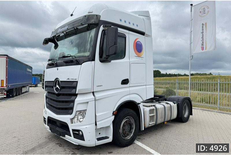 Mercedes-Benz Actros 1851 BigSpace, Euro 6, / Retarder / Standklima / 2 Tanks / BigSpace, Intarder - Vilcējs: foto 1 Mercedes-Benz Actros 1851 BigSpace, Euro 6, / Retarder / Standklima / 2 Tanks / BigSpace, Intarder - Vilcējs: foto 1