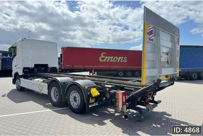 Volvo FH 500 Globetrotter, Euro 6, / 6x2 / Hydraulic body / frame 7.4 m / Tail lift - Konteineru vedējs/ Kravas automašīna ar noņemamā virsbūve: foto 2 Volvo FH 500 Globetrotter, Euro 6, / 6x2 / Hydraulic body / frame 7.4 m / Tail lift - Konteineru vedējs/ Kravas automašīna ar noņemamā virsbūve: foto 2