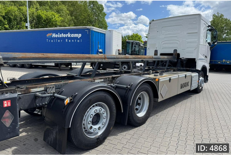 Volvo FH 500 Globetrotter, Euro 6, / 6x2 / Hydraulic body / frame 7.4 m / Tail lift - Konteineru vedējs/ Kravas automašīna ar noņemamā virsbūve: foto 5 Volvo FH 500 Globetrotter, Euro 6, / 6x2 / Hydraulic body / frame 7.4 m / Tail lift - Konteineru vedējs/ Kravas automašīna ar noņemamā virsbūve: foto 5
