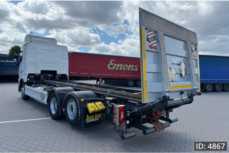 Volvo FH 500 Globetrotter, Euro 6, / 6x2 / Hydraulic body / frame 7.4 m / Tail lift - Konteineru vedējs/ Kravas automašīna ar noņemamā virsbūve: foto 2 Volvo FH 500 Globetrotter, Euro 6, / 6x2 / Hydraulic body / frame 7.4 m / Tail lift - Konteineru vedējs/ Kravas automašīna ar noņemamā virsbūve: foto 2