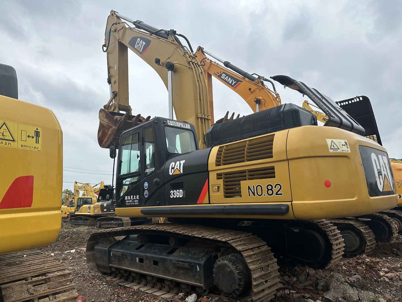 CAT 336D - Ekskavators: foto 1 CAT 336D - Ekskavators: foto 1
