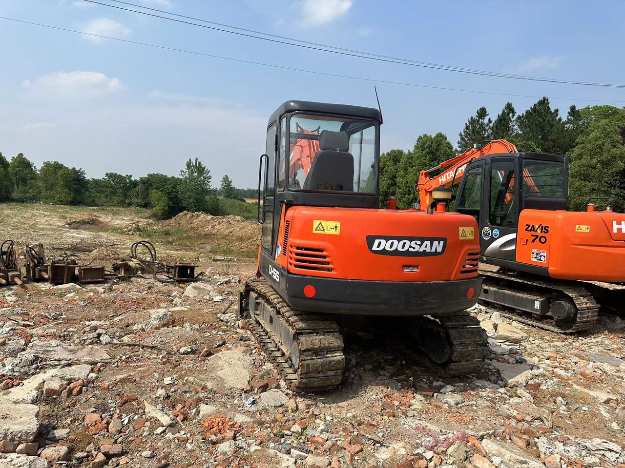 DOOSAN DH55 Mini Excavator 5.5T - Mini-ekskavators: foto 3 DOOSAN DH55 Mini Excavator 5.5T - Mini-ekskavators: foto 3