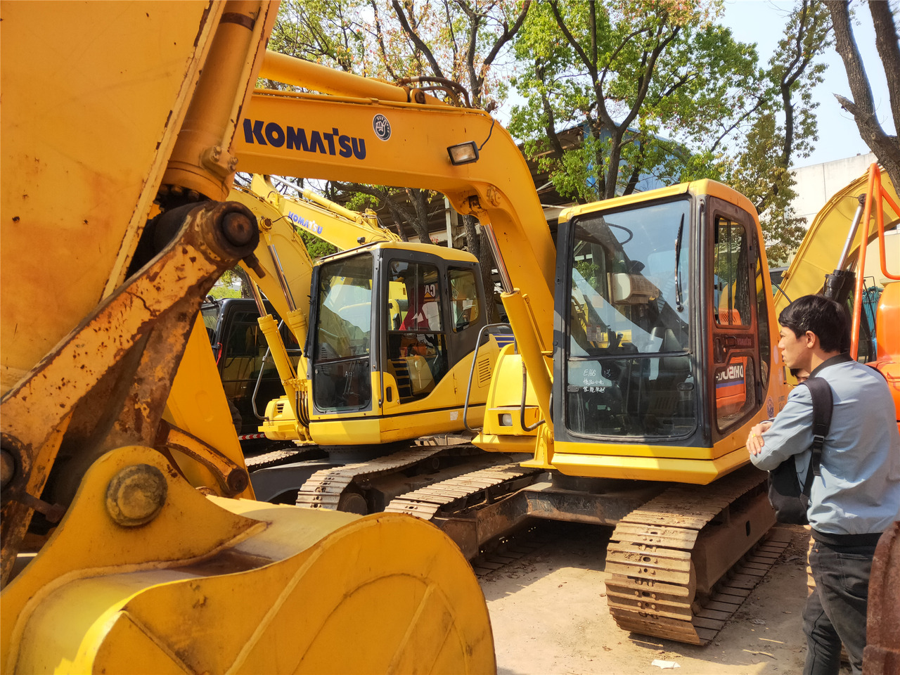 KOMATSU PC60 Mini Excavator - Mini-ekskavators: foto 4 KOMATSU PC60 Mini Excavator - Mini-ekskavators: foto 4