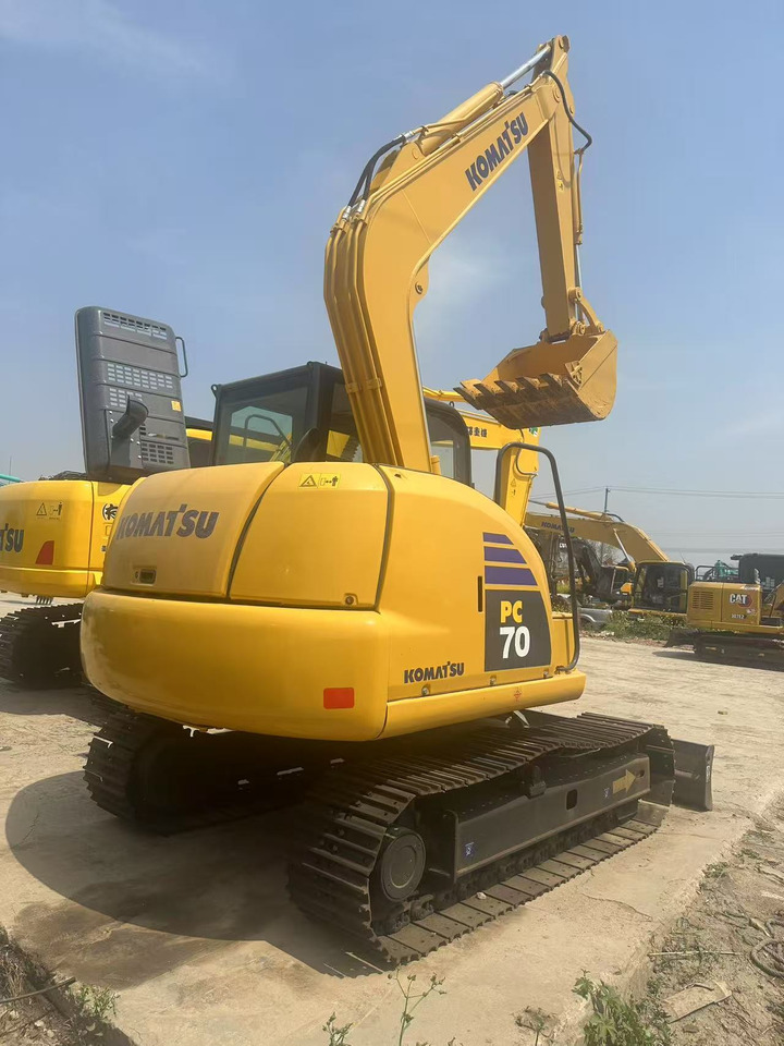 KOMATSU PC70 - Kāpurķēžu ekskavators: foto 4 KOMATSU PC70 - Kāpurķēžu ekskavators: foto 4