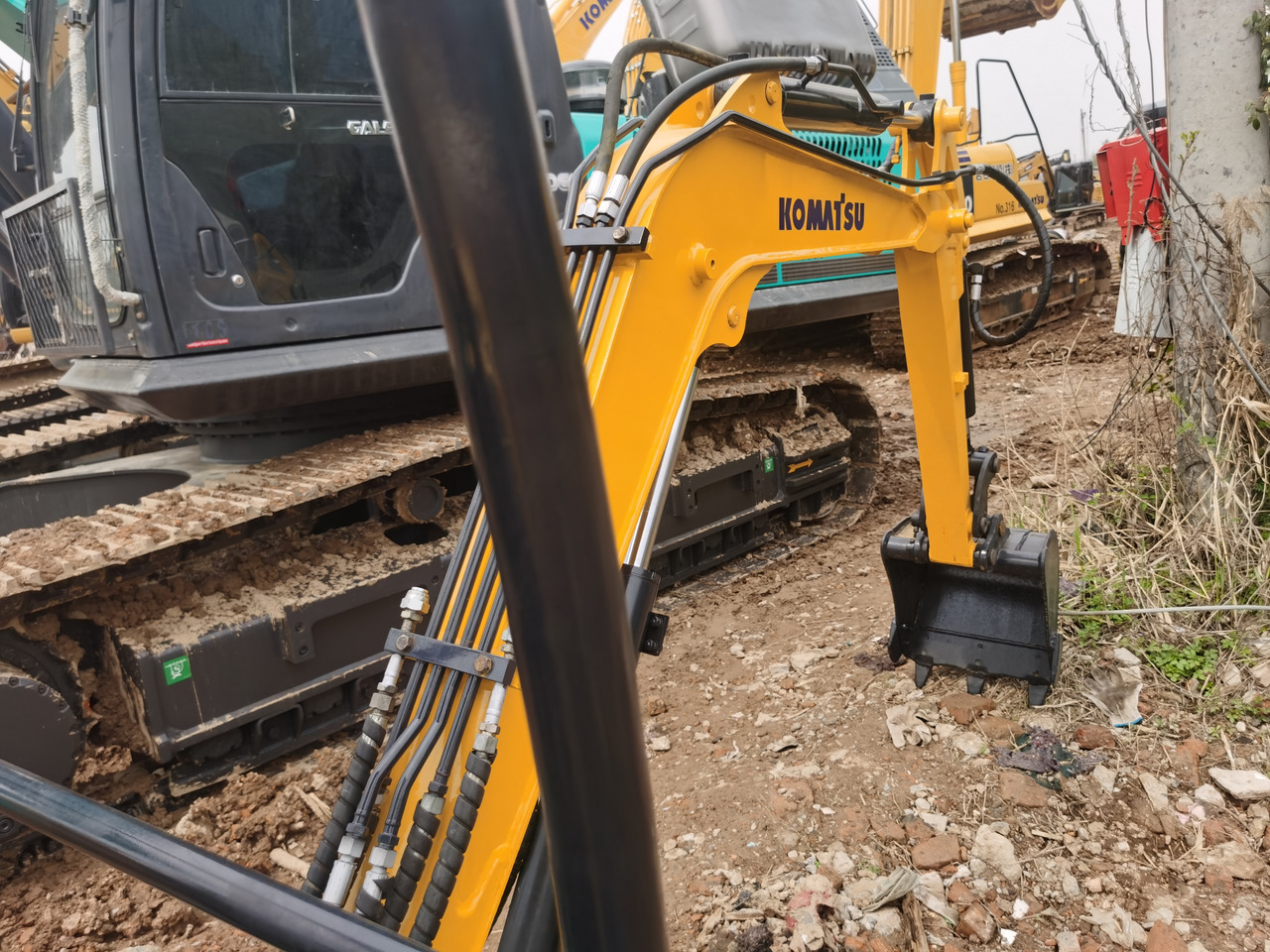 Komatsu PC18MR - Kāpurķēžu ekskavators: foto 4 Komatsu PC18MR - Kāpurķēžu ekskavators: foto 4