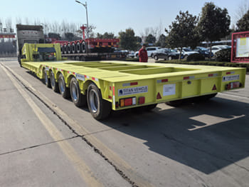 TITAN 120 ton detachable lowbed trailer for sale in Nigeria - Puspiekabe: foto 2 TITAN 120 ton detachable lowbed trailer for sale in Nigeria - Puspiekabe: foto 2