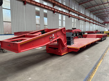 TITAN 120 Ton Detachable Lowboy Trailer for Sale in Jamaica - Puspiekabe zema profila platforma: foto 2 TITAN 120 Ton Detachable Lowboy Trailer for Sale in Jamaica - Puspiekabe zema profila platforma: foto 2