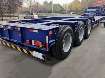 TITAN 120 Ton Lowboy Truck Trailer for Sale in Zambia - Puspiekabe zema profila platforma: foto 1 TITAN 120 Ton Lowboy Truck Trailer for Sale in Zambia - Puspiekabe zema profila platforma: foto 1