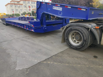 TITAN 120 Ton Lowboy Truck Trailer for Sale in Zambia - Puspiekabe zema profila platforma: foto 3 TITAN 120 Ton Lowboy Truck Trailer for Sale in Zambia - Puspiekabe zema profila platforma: foto 3
