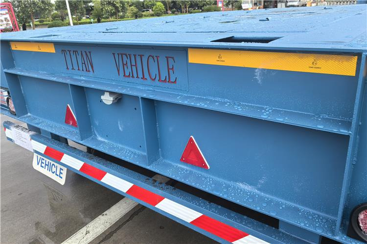 TITAN 2 Axle 80 Ton Detachable Gooseneck Trailer for Sale In Nigeria - Puspiekabe zema profila platforma: foto 4 TITAN 2 Axle 80 Ton Detachable Gooseneck Trailer for Sale In Nigeria - Puspiekabe zema profila platforma: foto 4