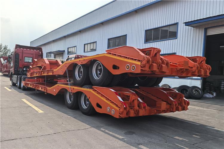 TITAN 2 Axle Low Low Bed Trailer for Sale In Angola - Puspiekabe zema profila platforma: foto 3 TITAN 2 Axle Low Low Bed Trailer for Sale In Angola - Puspiekabe zema profila platforma: foto 3