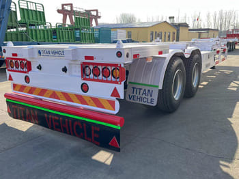TITAN 2 Axle Skeletal Semi Trailer for Sale in Namibia - Puspiekabe šasija: foto 2 TITAN 2 Axle Skeletal Semi Trailer for Sale in Namibia - Puspiekabe šasija: foto 2