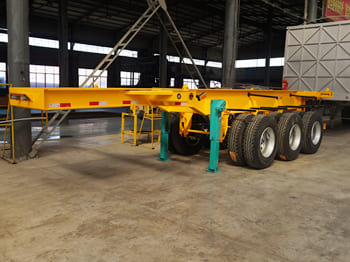 TITAN 20 ft Shipping Container Trailer for Sale in Jamaica - Puspiekabe šasija: foto 1 TITAN 20 ft Shipping Container Trailer for Sale in Jamaica - Puspiekabe šasija: foto 1
