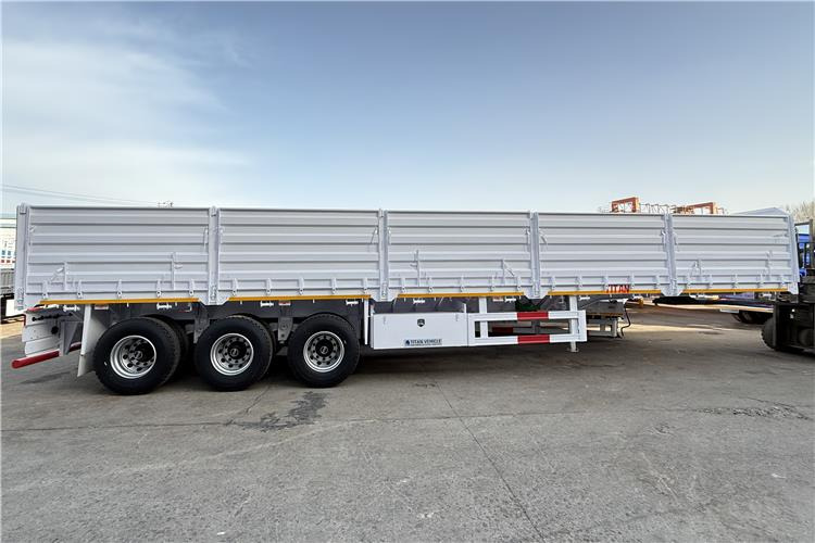 TITAN 2025 New 60 Ton Dropside Wall Trailer for Sale In Zimbabwe - Bortu puspiekabe/ Platforma: foto 5 TITAN 2025 New 60 Ton Dropside Wall Trailer for Sale In Zimbabwe - Bortu puspiekabe/ Platforma: foto 5