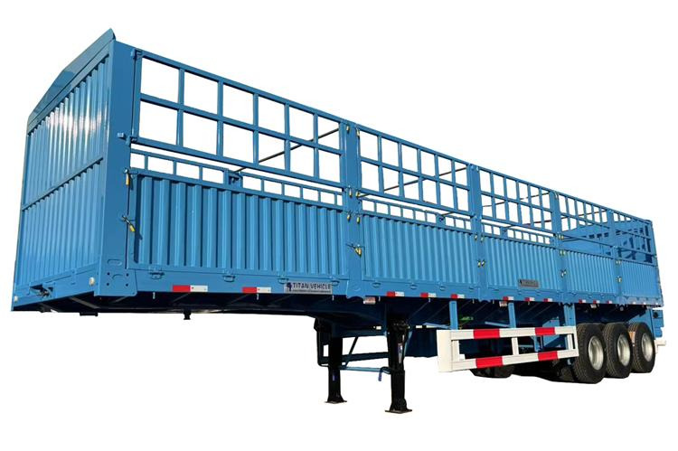 TITAN 3 Axle 60 Ton Cargo Semi Trailer for Sale In Sudan - Puspiekabe dzīvnieku pārvadāšanai: foto 5 TITAN 3 Axle 60 Ton Cargo Semi Trailer for Sale In Sudan - Puspiekabe dzīvnieku pārvadāšanai: foto 5